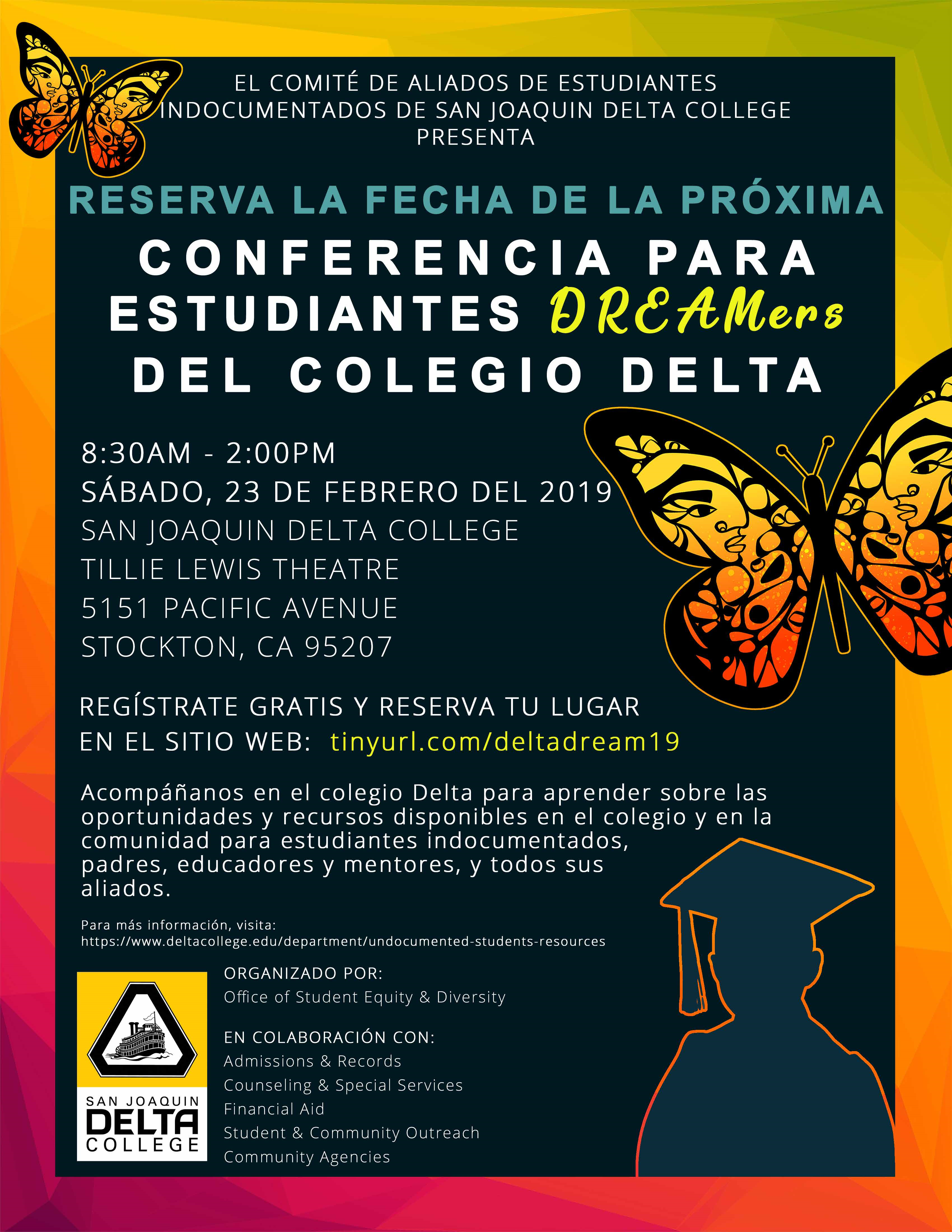 San Joaquin Delta College's DREAM Conference will support undocumented students.