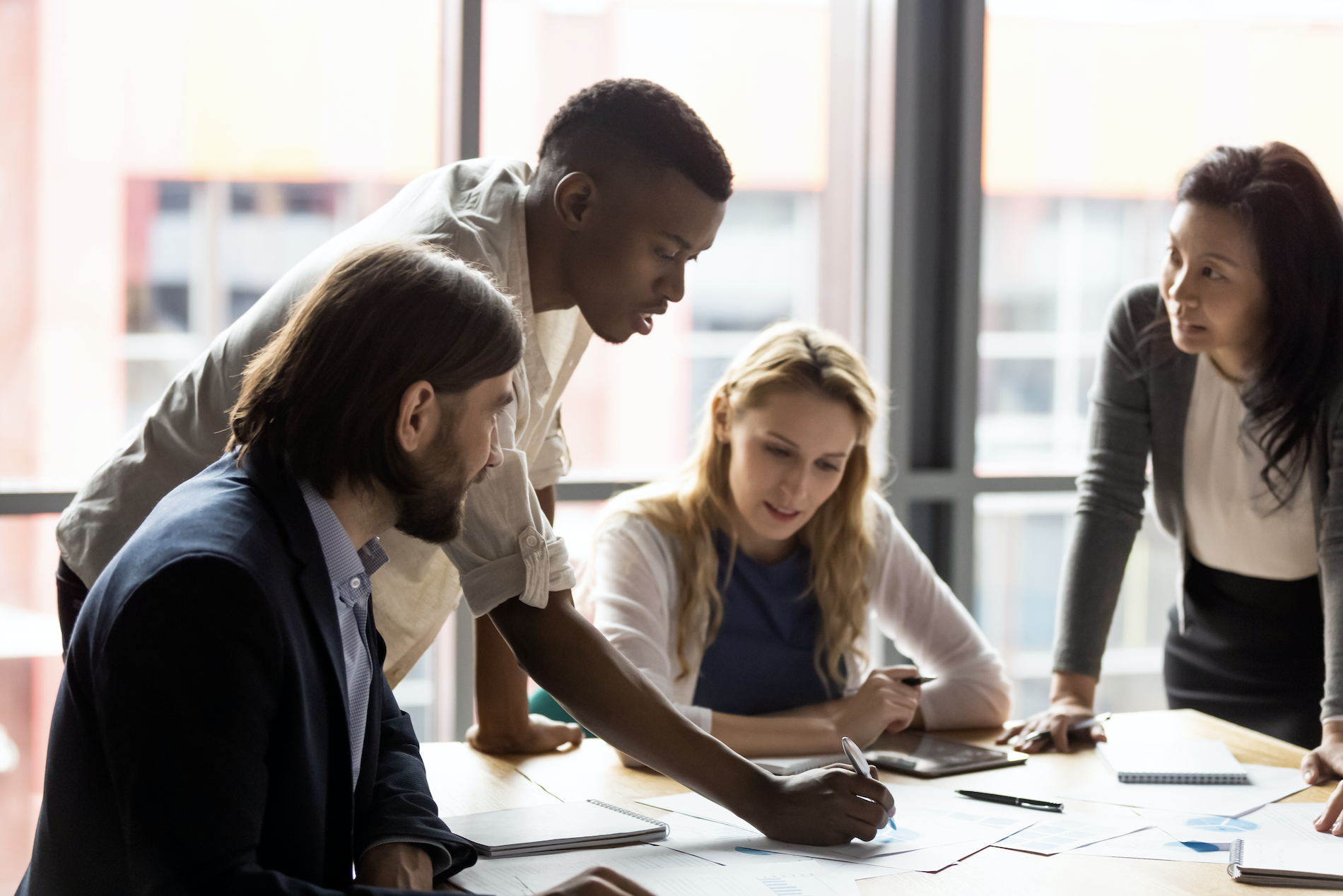 Organizers engaged in an activity