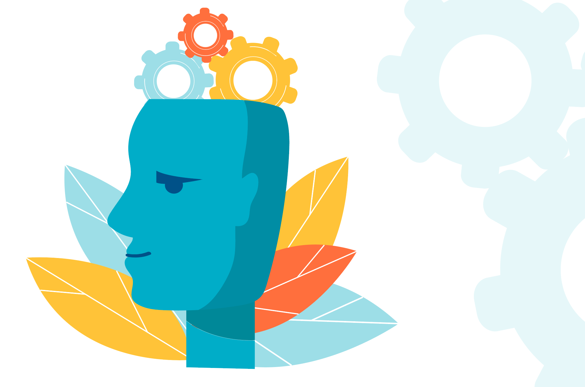 A graphic representing critical thinking