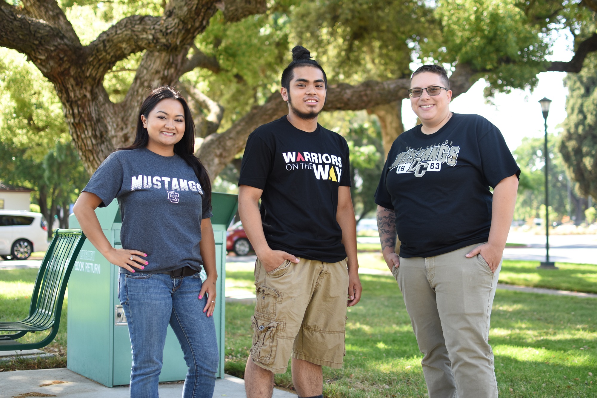 Warriors on the Way students pose for a photo