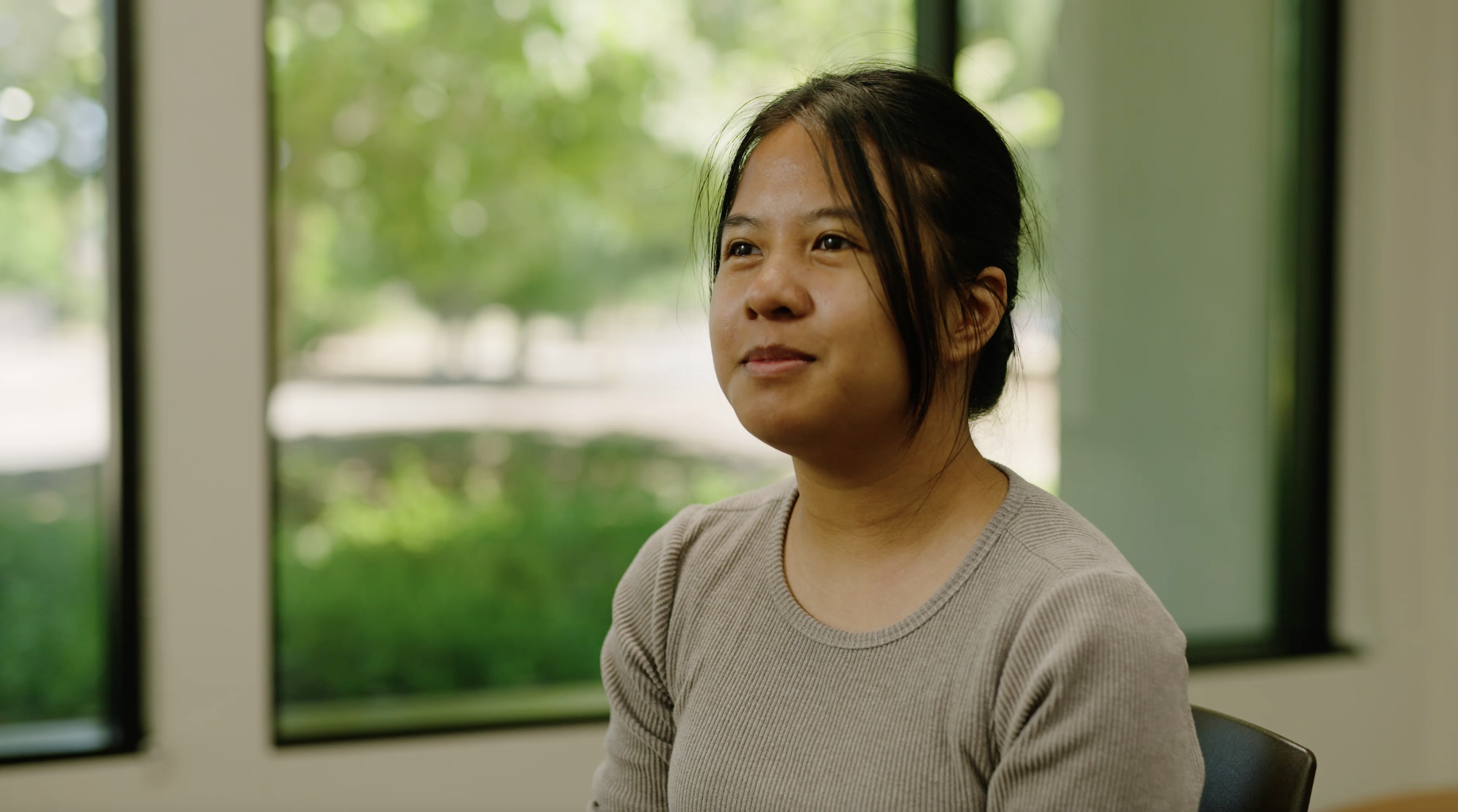 Photo of a student who participates in the EPIC learning community at Delta College.