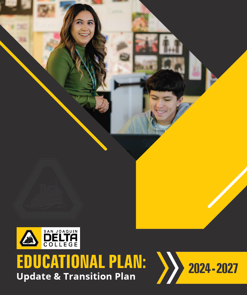 A photo of the cover of the Educational Plan Update