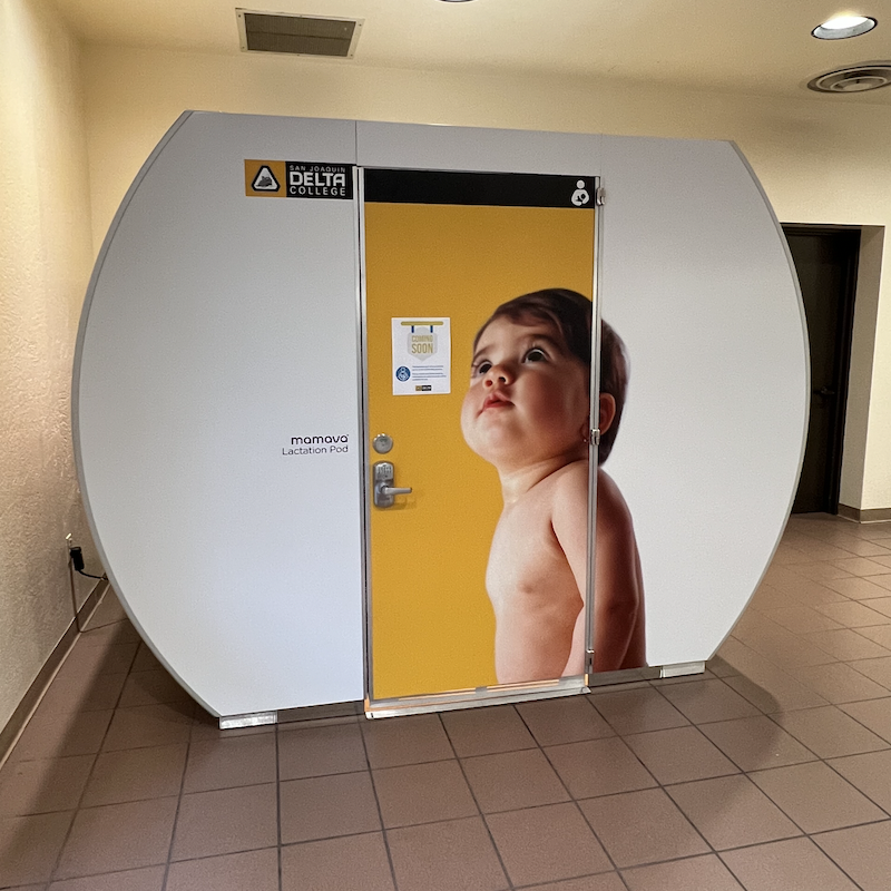 Photo of lactation pod in Danner Hall