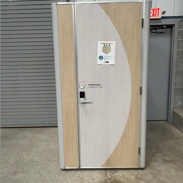 Photo of lactation pod at Manteca Farm