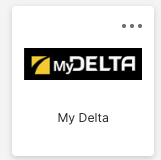 MyDelta Tile in okta