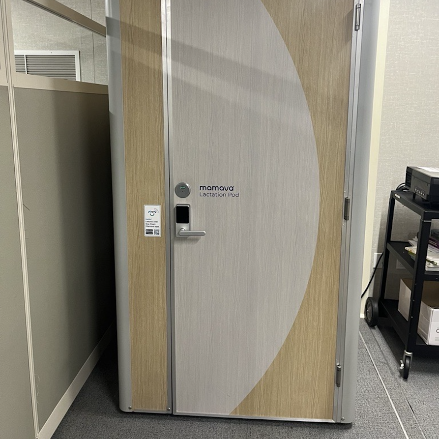 Photo of lactation pod at Mountain House