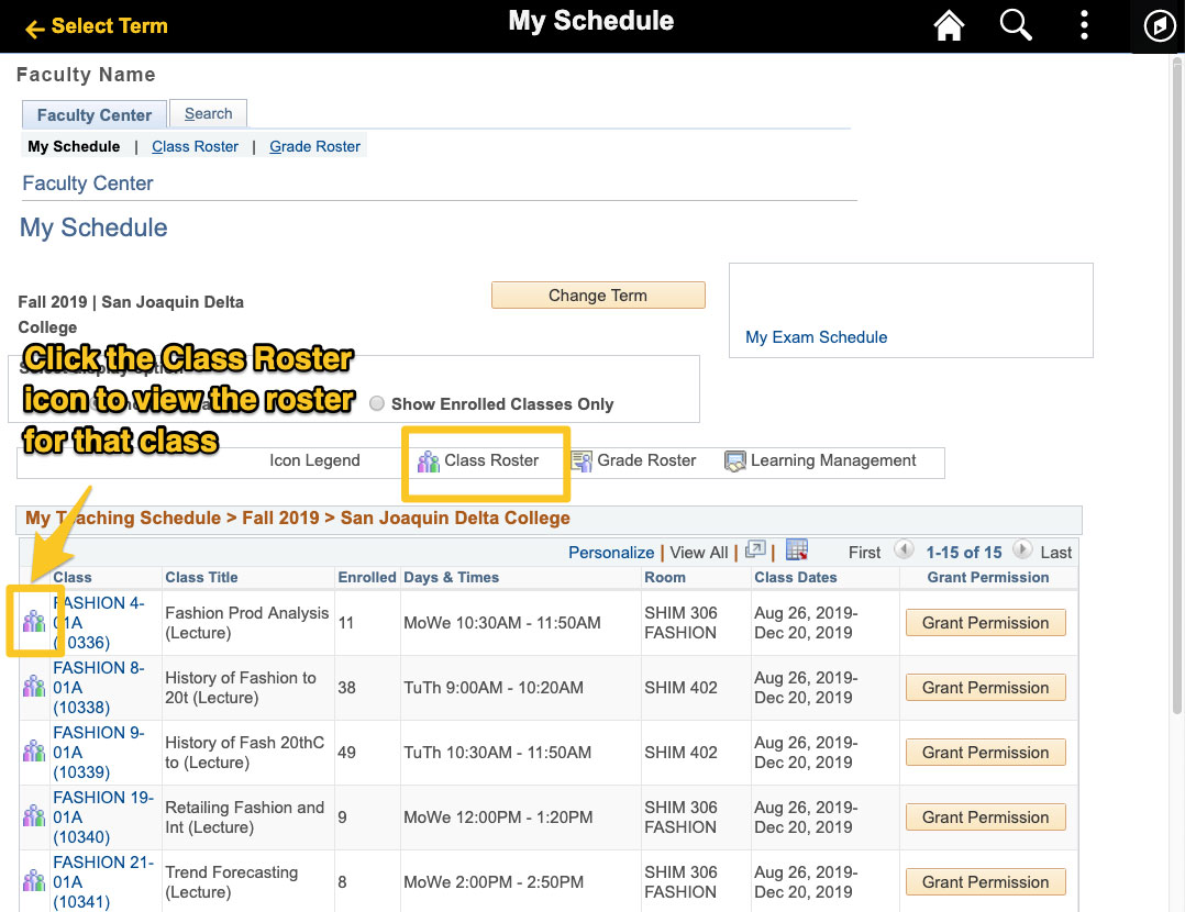 Screenshot of MyDelta Screen