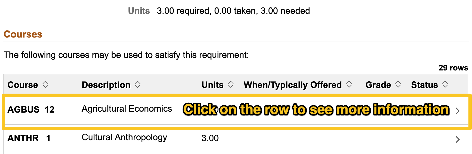 Screenshot of MyDelta Screen