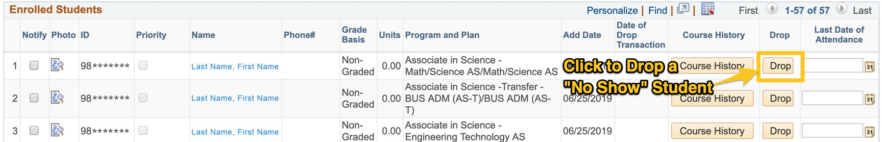 Screenshot of MyDelta Screen