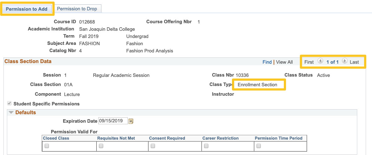 Screenshot of MyDelta Screen