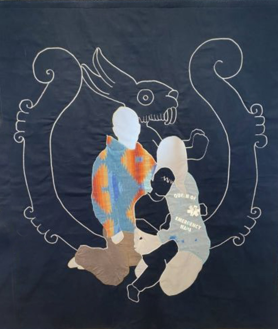 Photo of a piece by Arleene Correa Valencia