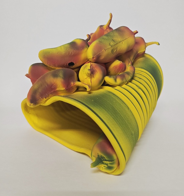 Photo of a piece by Jose Flores Nava