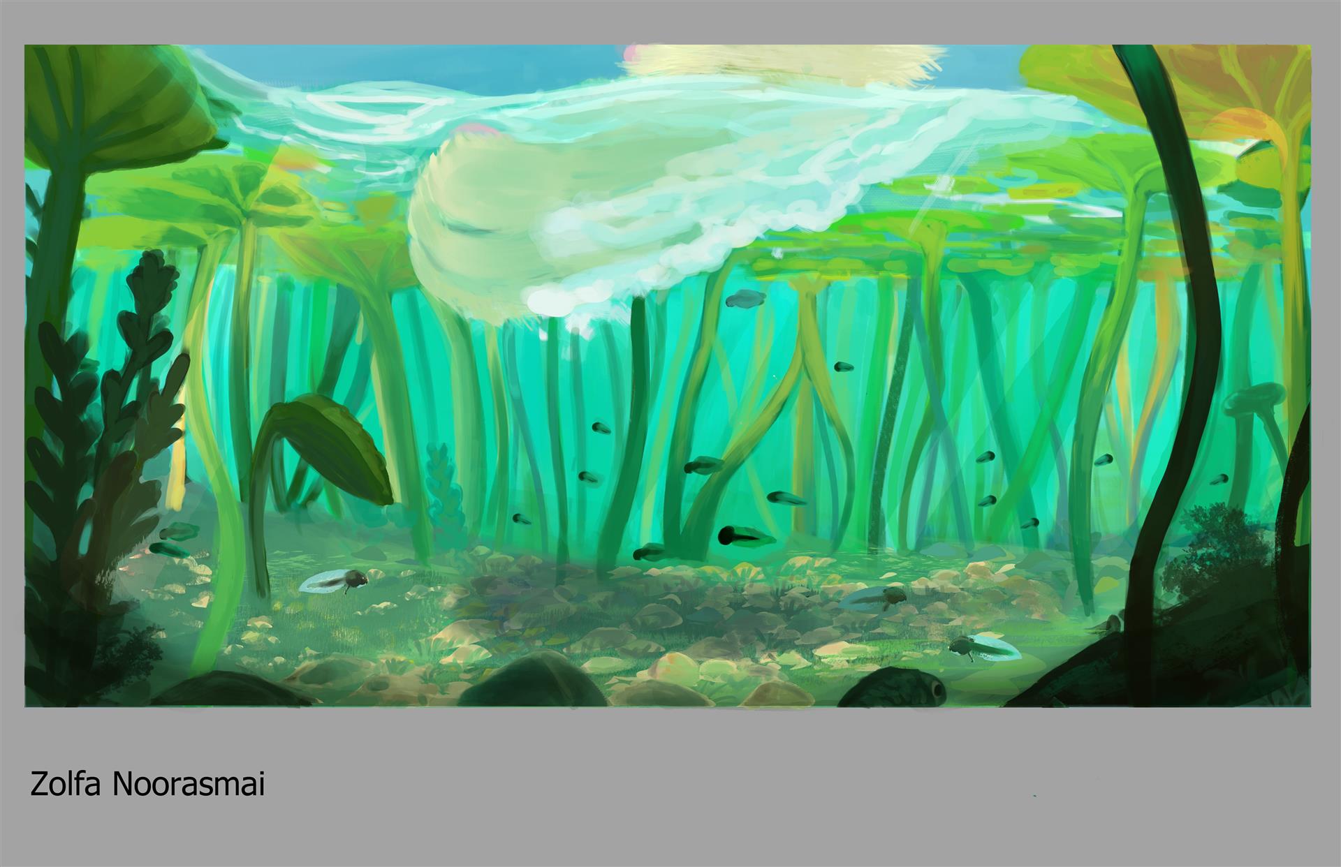 Cat Snack by Zolfa Noorasmai