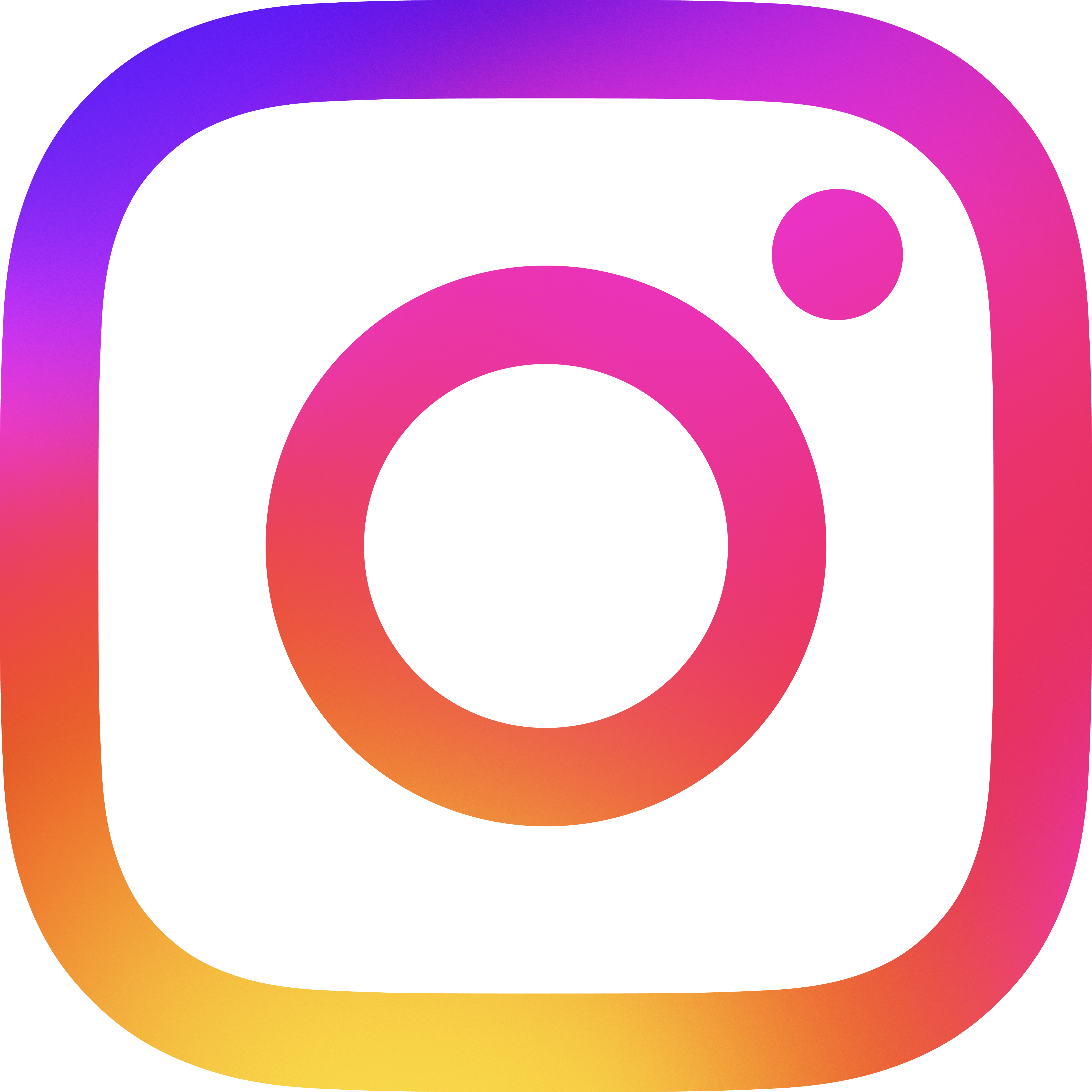 Instagram Gradient Color Glyph