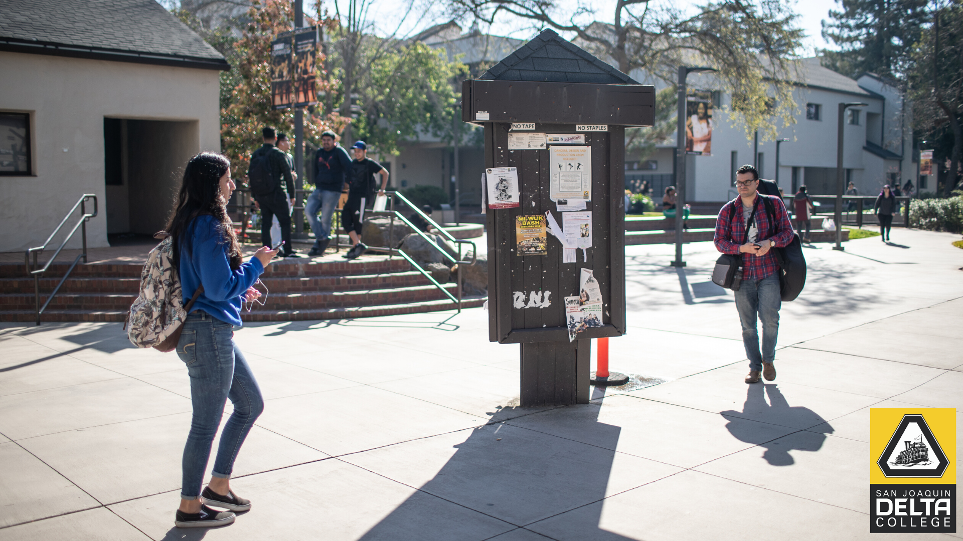 Students on Campus