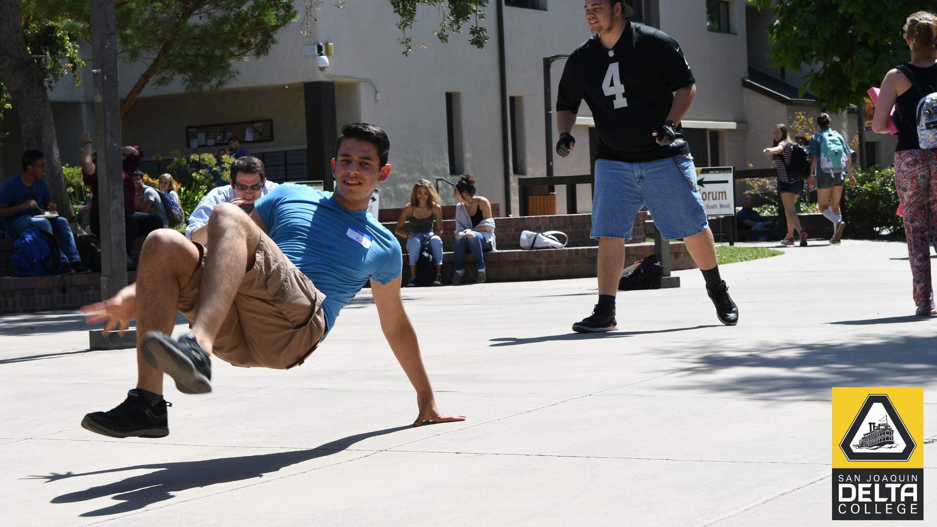 Student in Quad