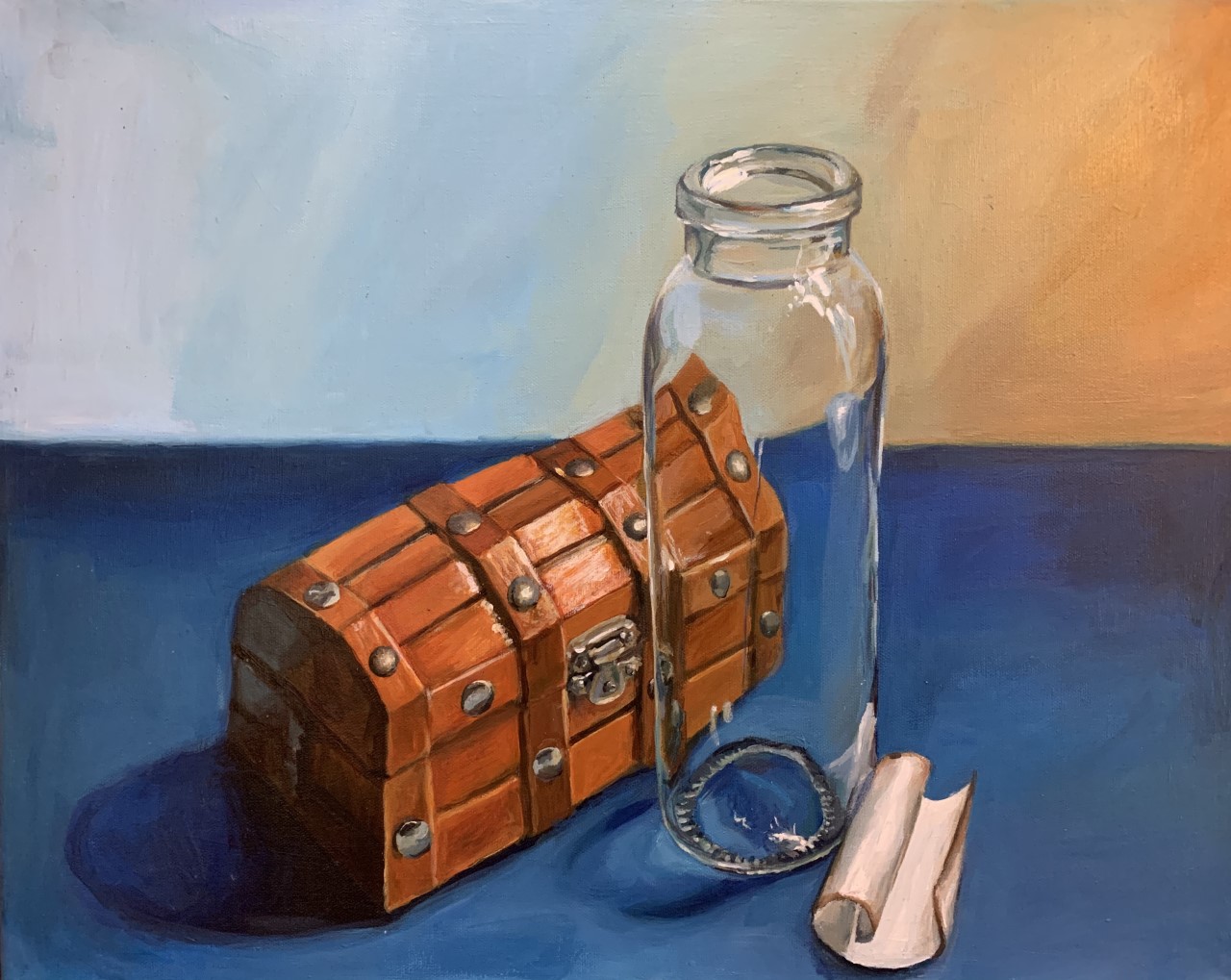Abigail Glass - Painting - Treasurer Chest