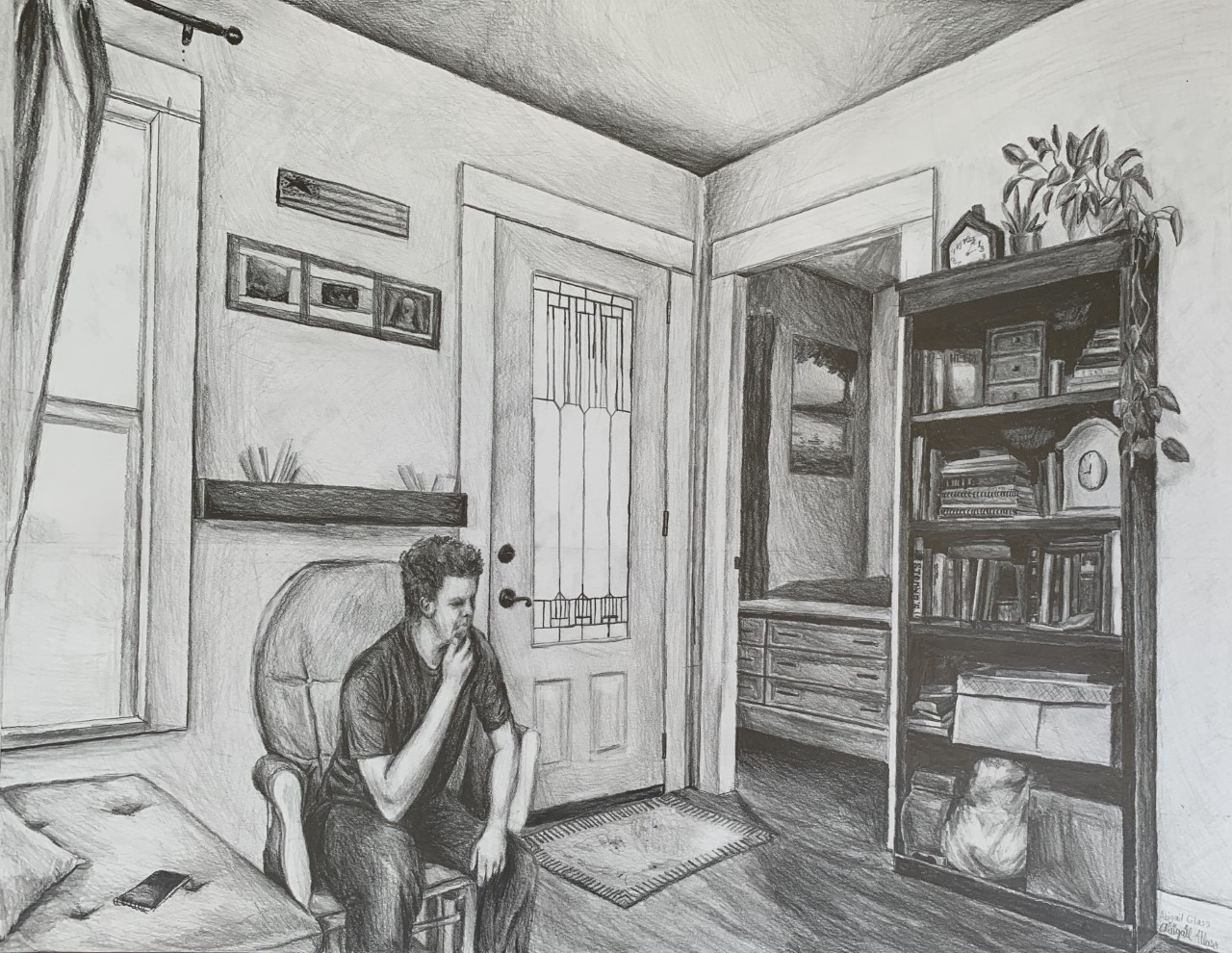 Abigail Glass - Drawing - Home