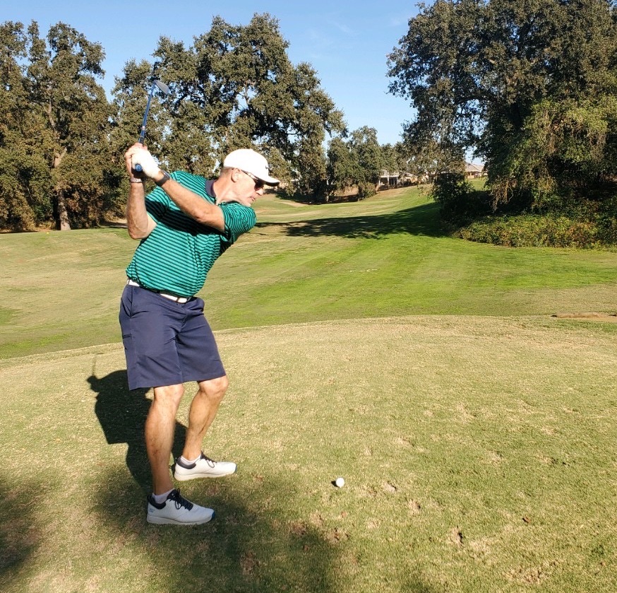 Steve Graham Golfing