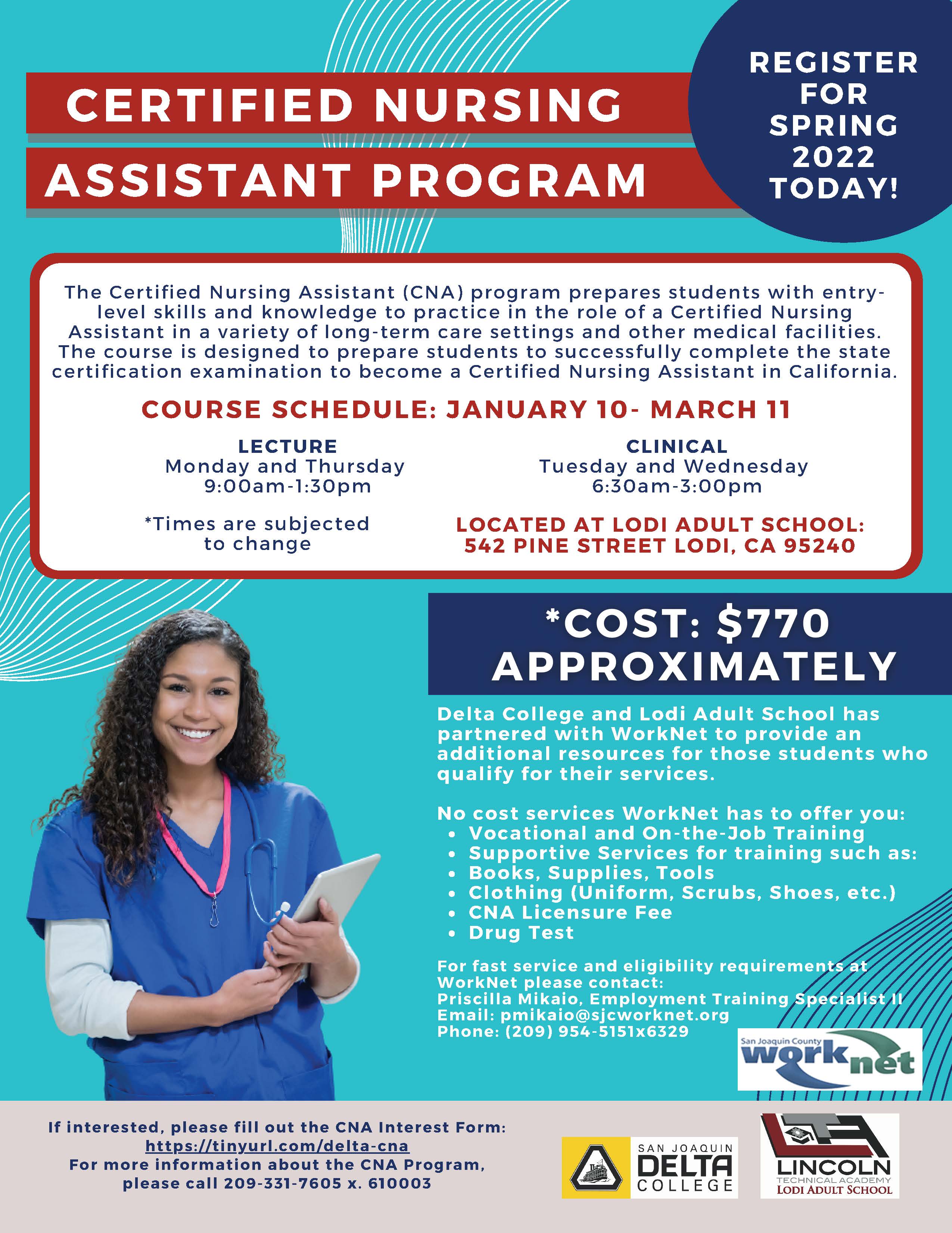 Nine Weeks To A New Career With Deltas Certified Nursing Assistant
