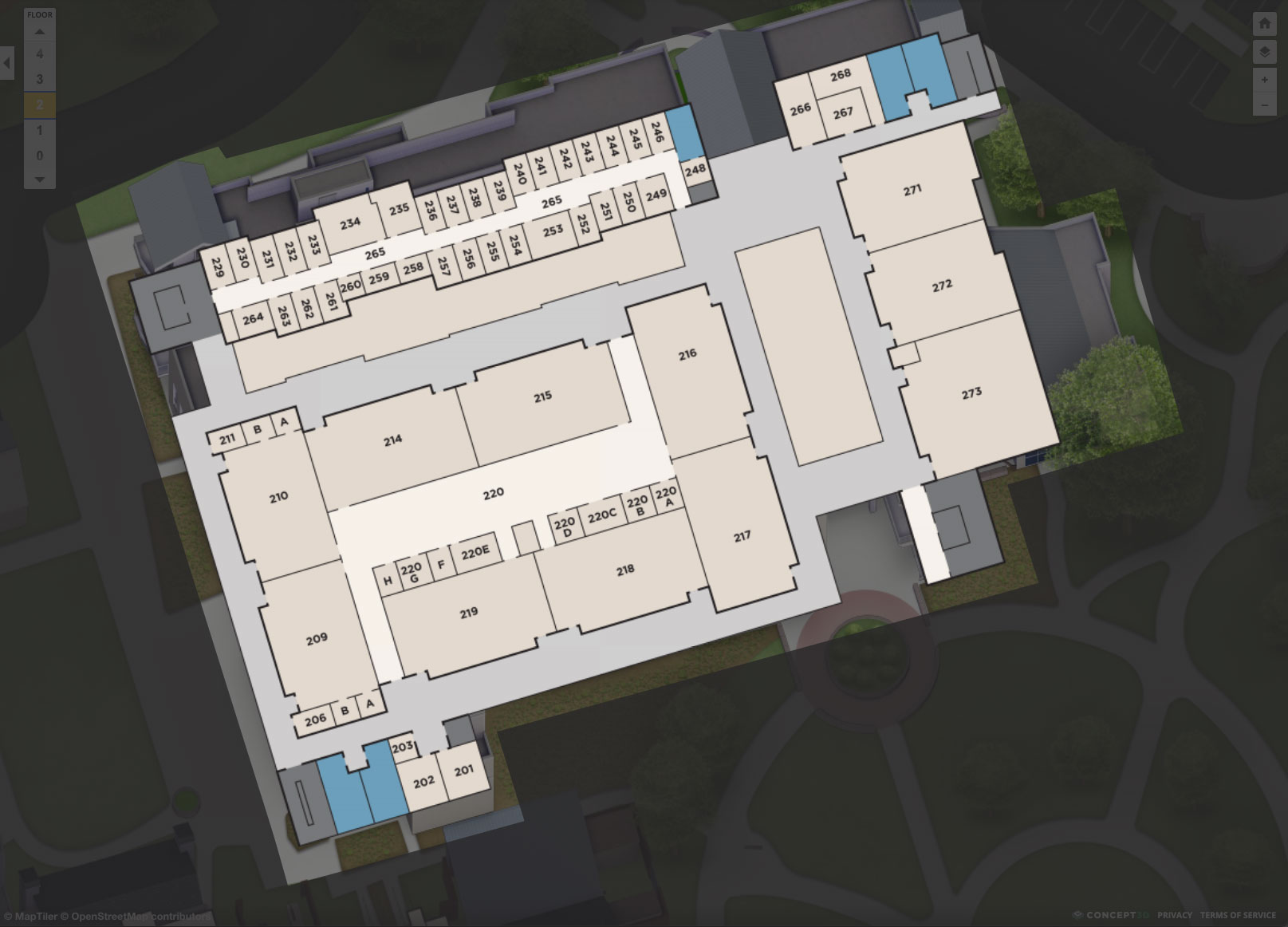 SCMA 2nd Floor Plan