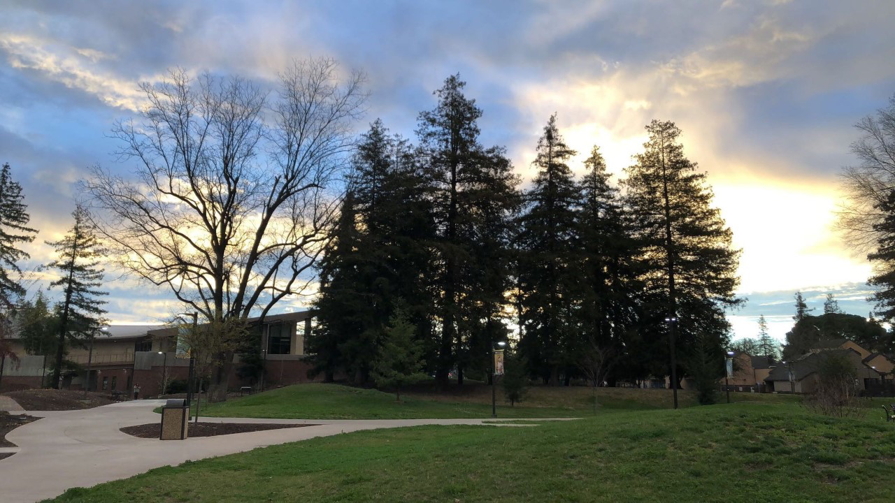 Delta College at sunrise