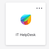 Icon for Helptick Ticket System in MyDelta Dashboard