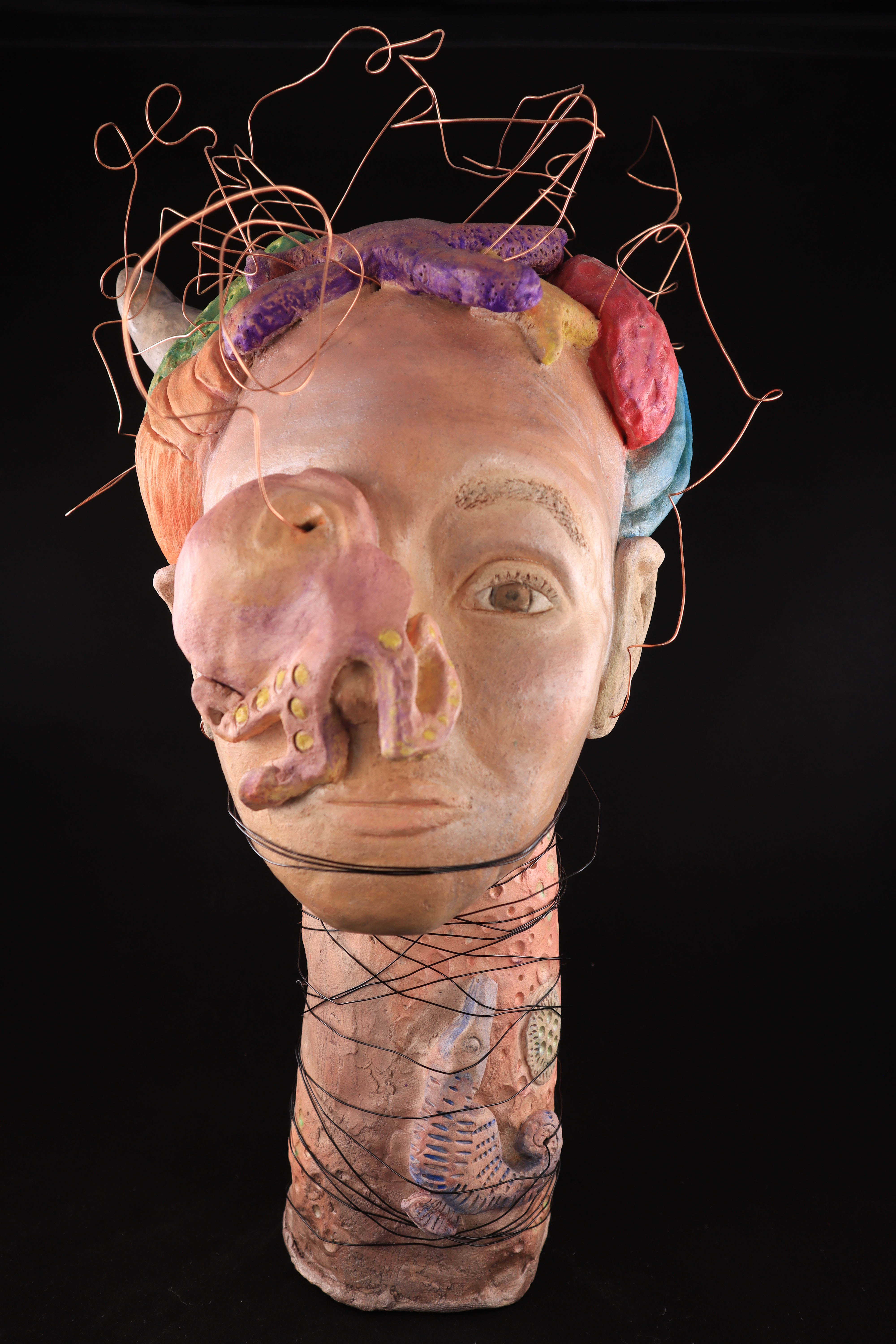 Alicia Van de Bor - Sculpture - Bust