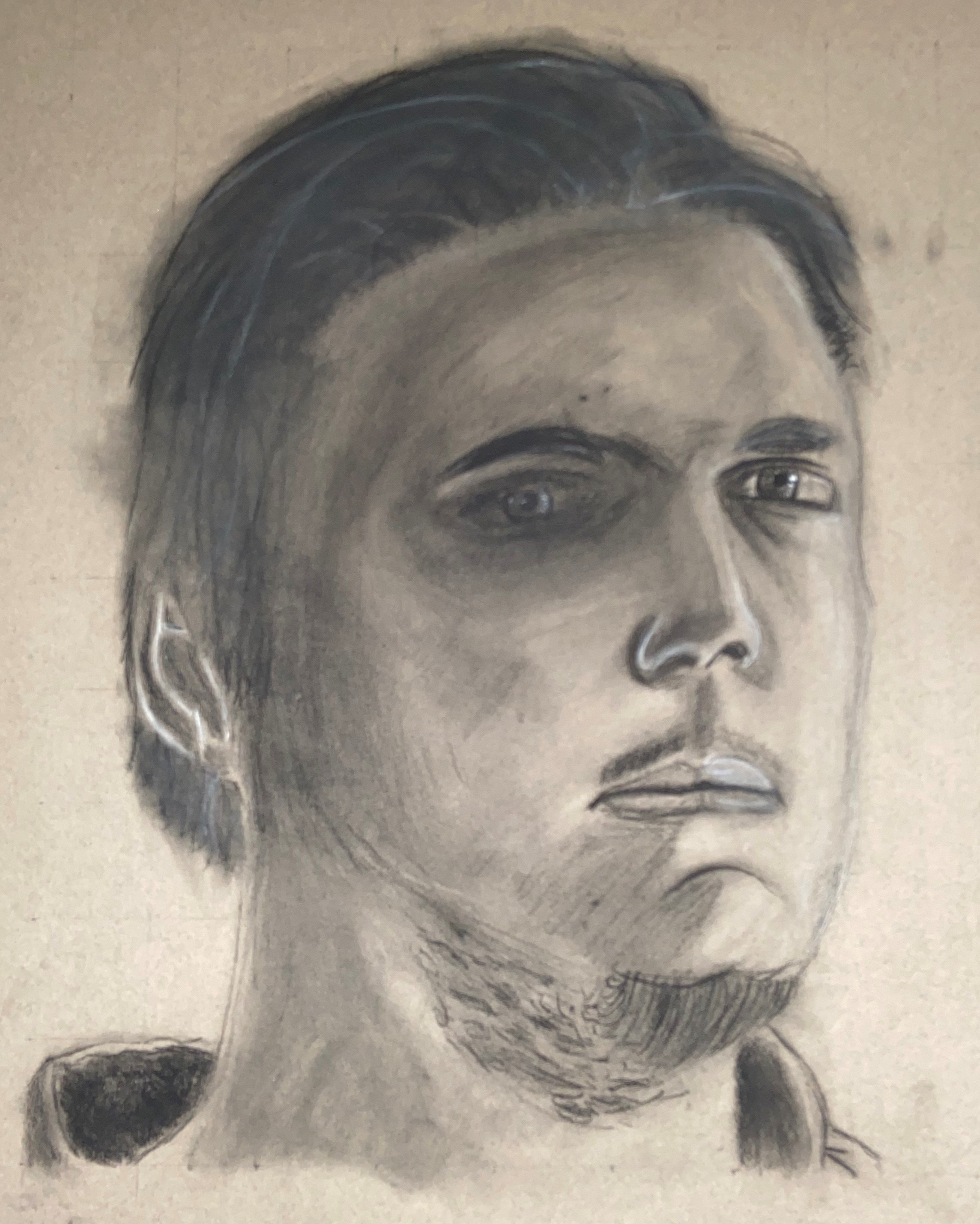 Izak Miller - Drawing - Mobile