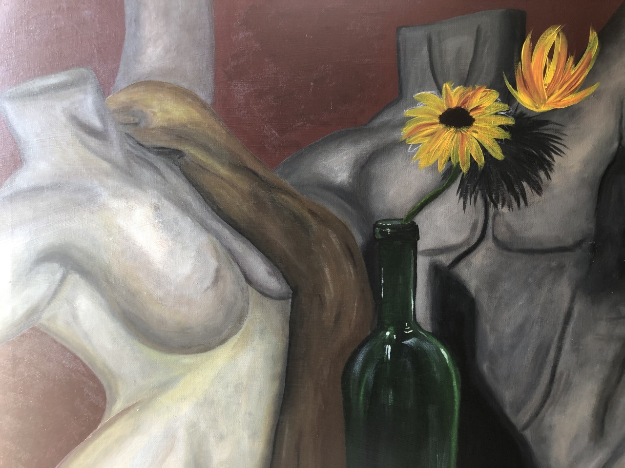 Kayla Newman - Painting - Bust