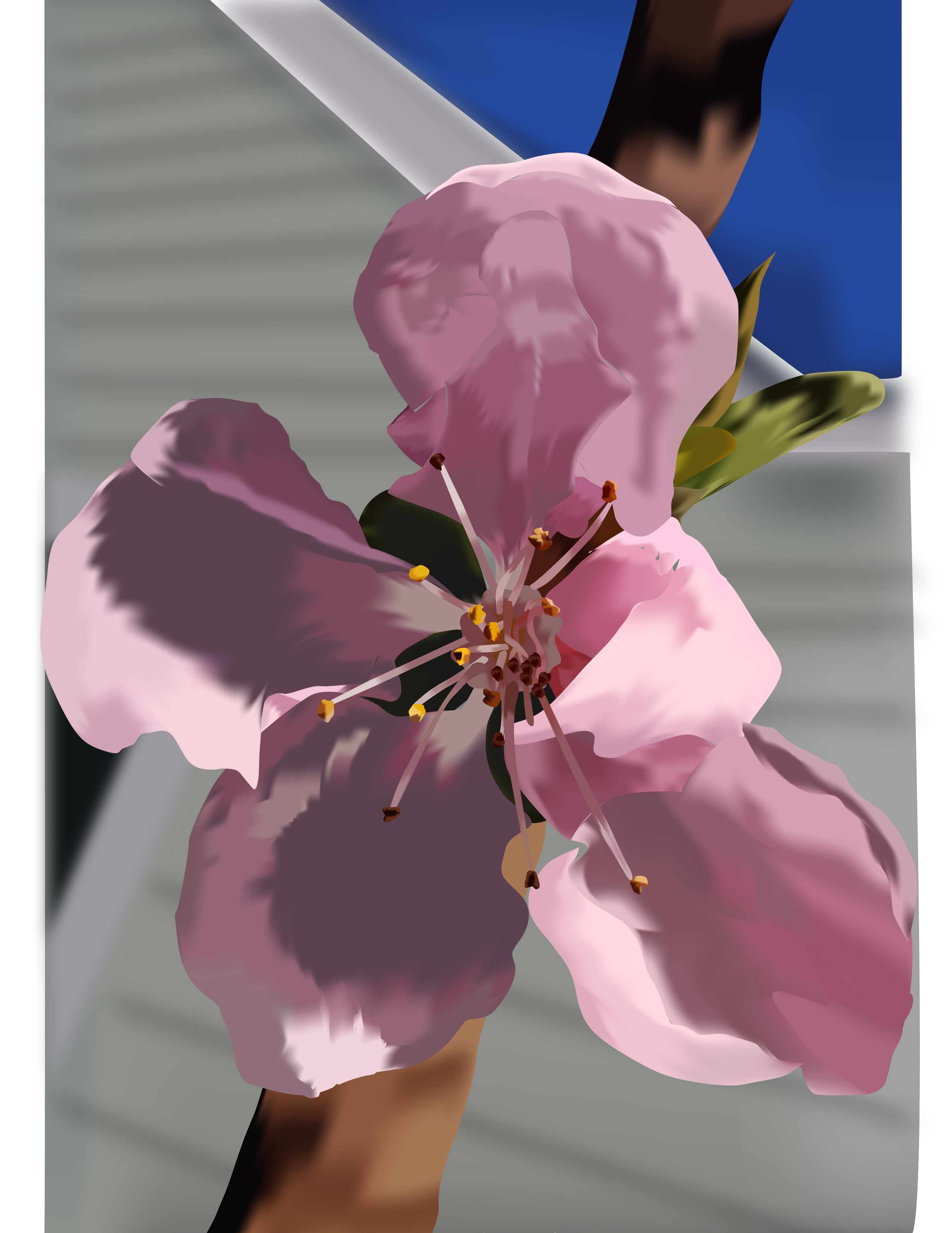 Patty Limon - Graphic Art - Flower