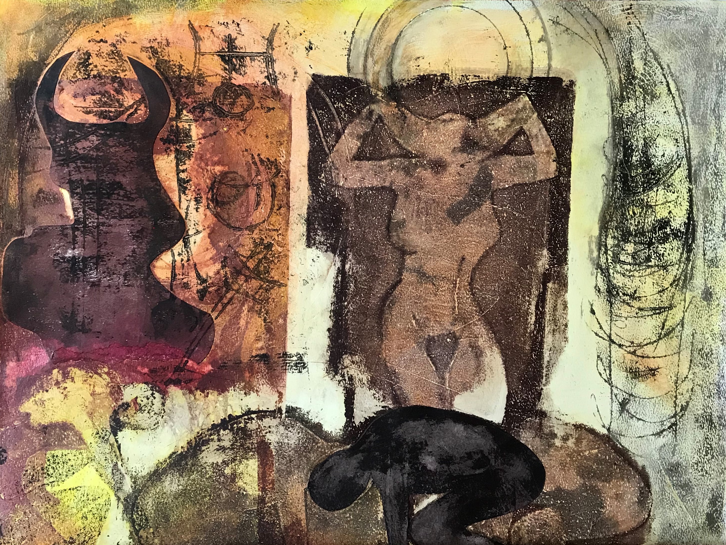 Franca Van Allen - Printmaking - Temple