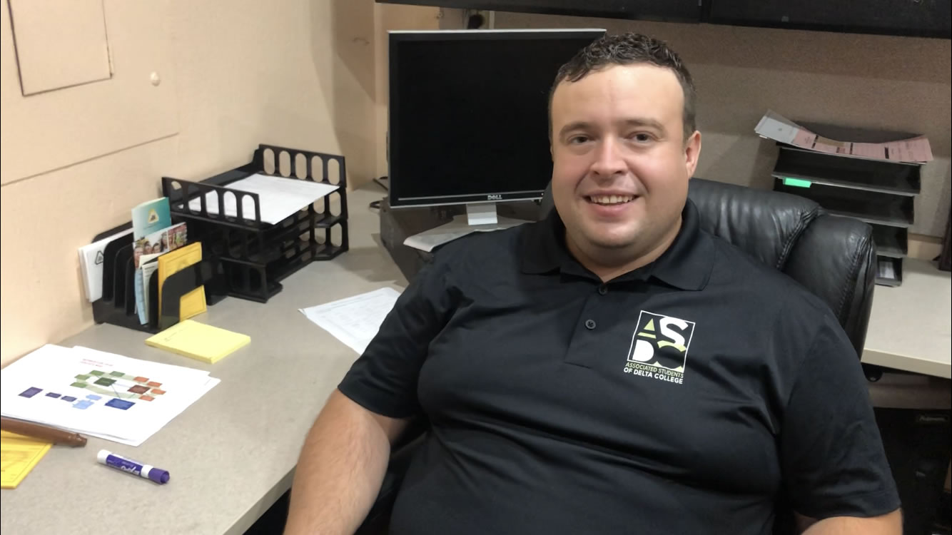 Jarrod Vargas is the new president of the Associated Students of Delta College.