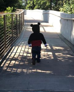 Young child at Delta College