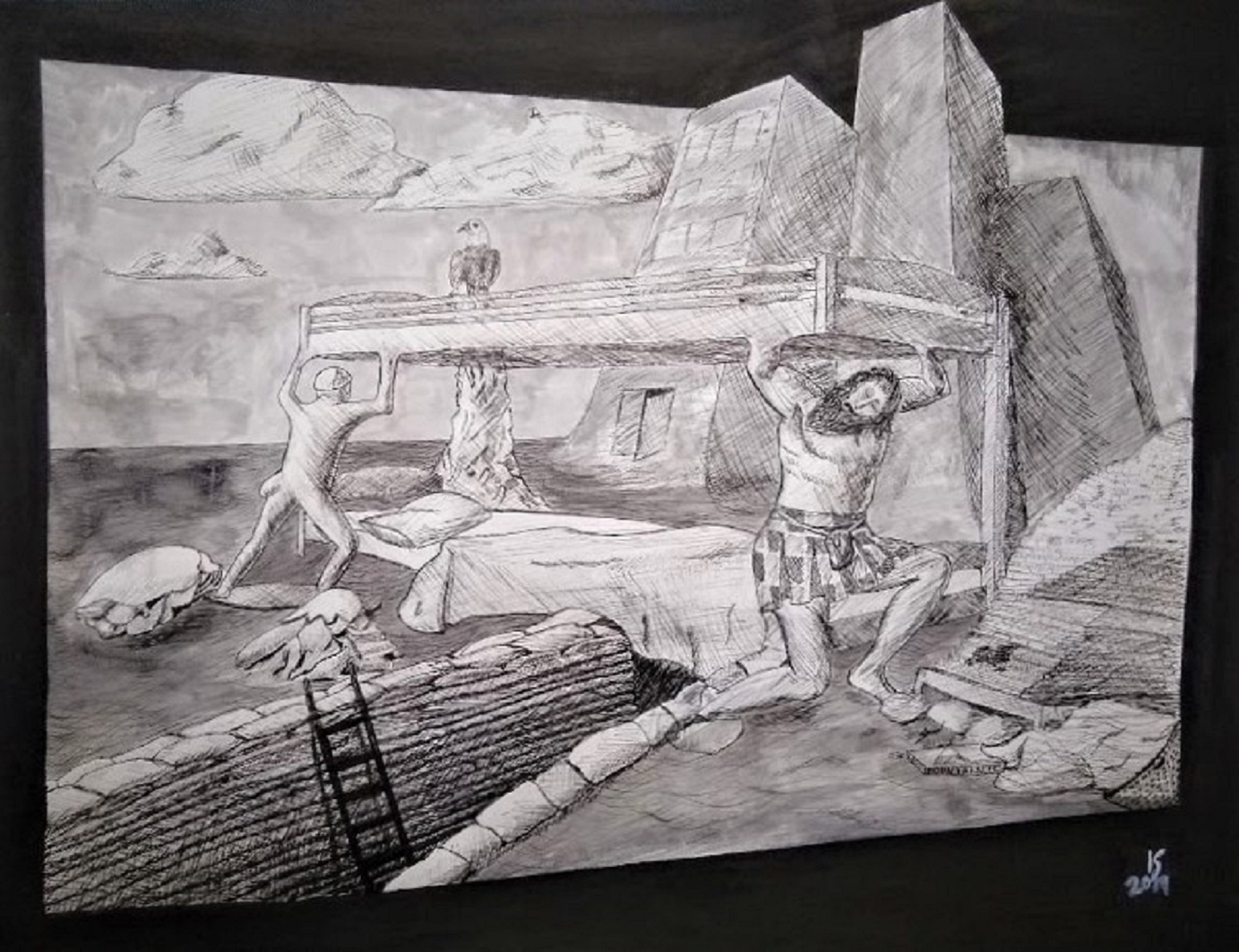 Kyle Silligman - Drawing - Active