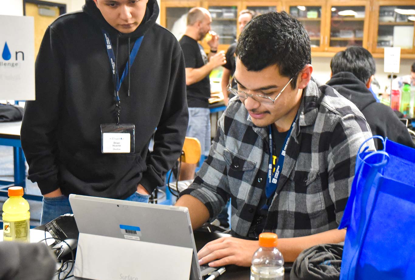 San Joaquin Delta College students participated in the fourth annual H2O Hackathon on March 16.
