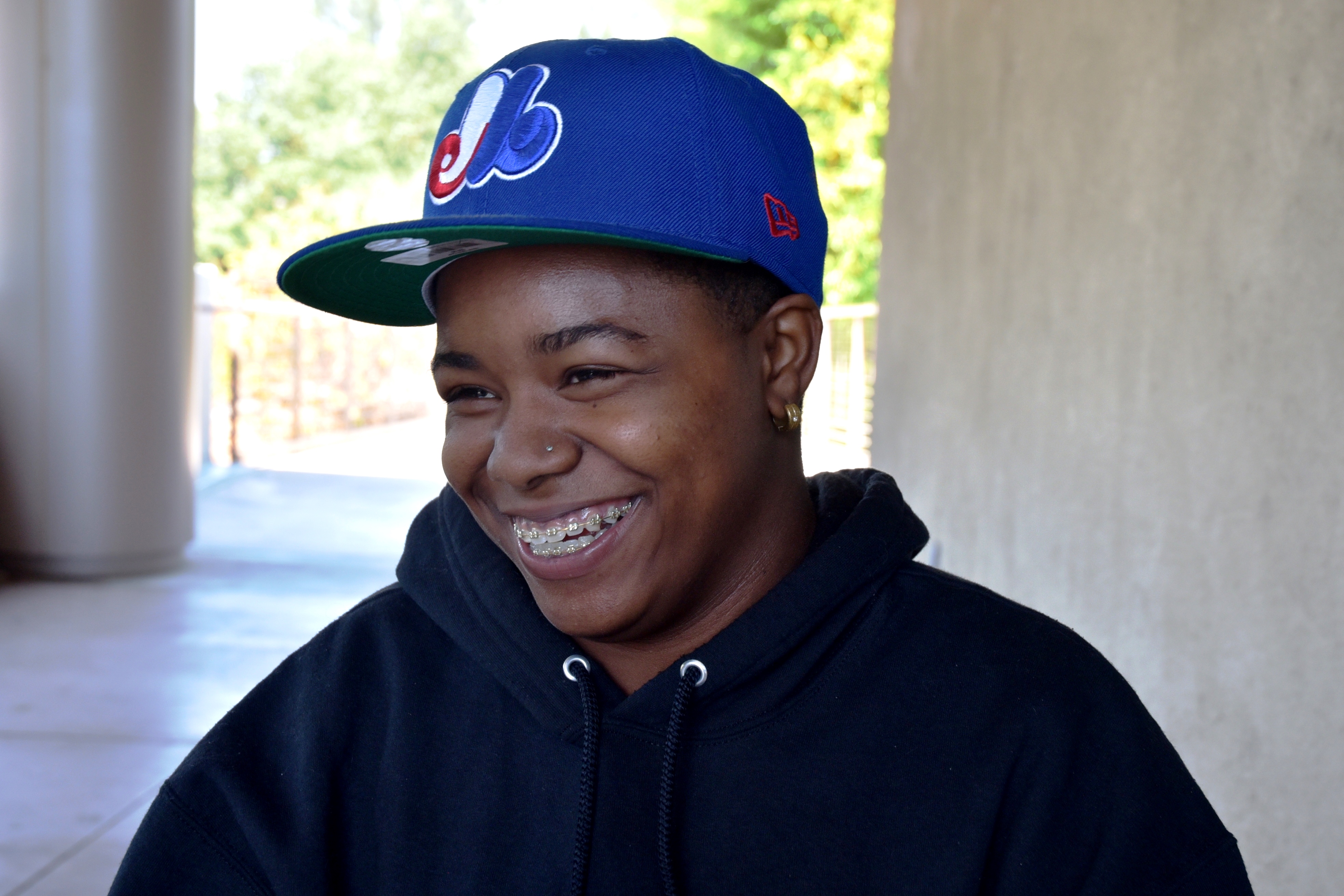 Shania Larkin was one of 50 students who finished the EOPS summer readiness program at San Joaquin Delta College.