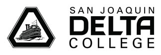 SJDC Logo Black & White for Dark Background
