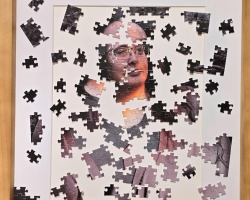 Enigmatic Portrait of Self by Angela Meeks