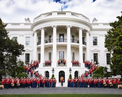 The U.S. Marine Band will make a rare appearance in Stockton during an Oct. 17 performance at Delta College.