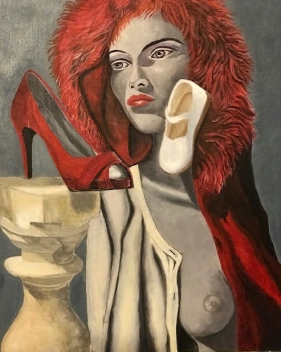 Lance Celia Cardoza - Painting - Collage