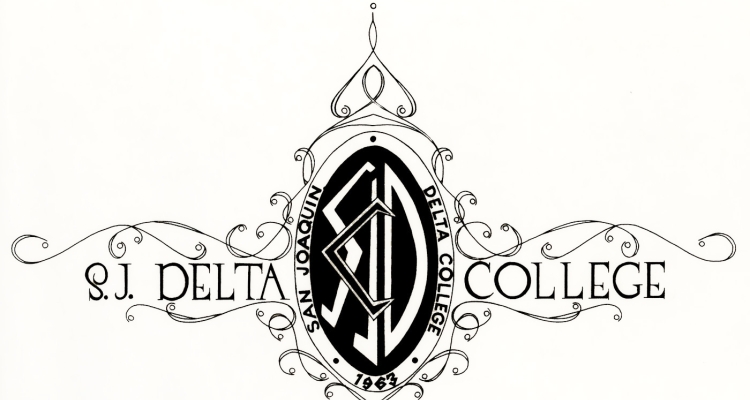 Delta College's logo in 1963