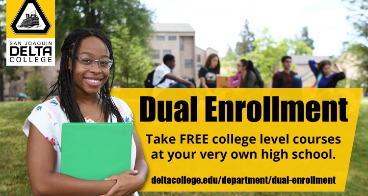 Dual enrollment courses are available