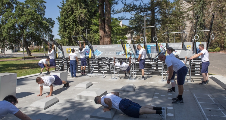 Delta College launches Fitness Court, open to the public