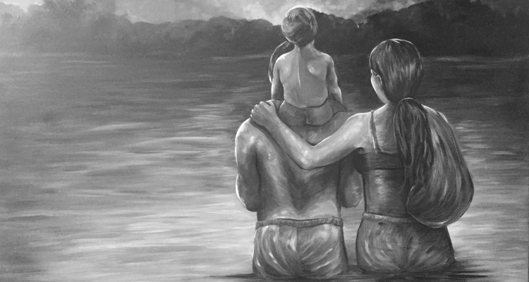 "For a Better Life," by Luz Lua, is one of the pieces featured in the upcoming exhibition "Latinx: Art Beyond the Border" at San Joaquin Delta College's L.H. Horton Jr. Gallery.