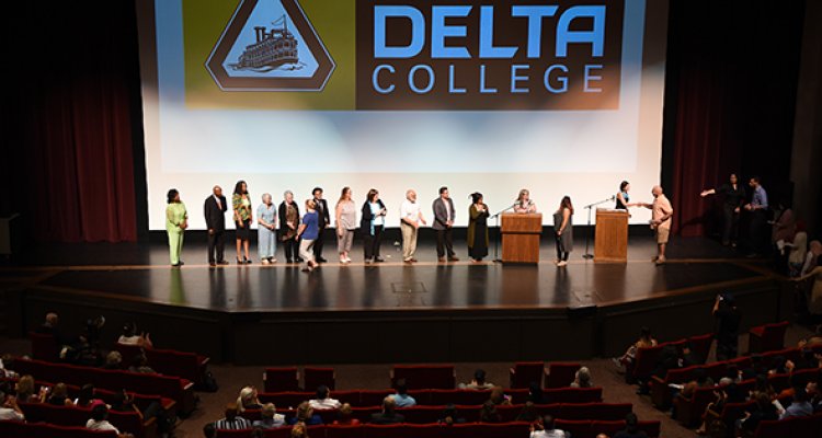 Students attend the 2017 Scholarship Awards Ceremony at San Joaquin Delta College. Students attend the 2017 Scholarship Awards Ceremony at San Joaquin Delta College.