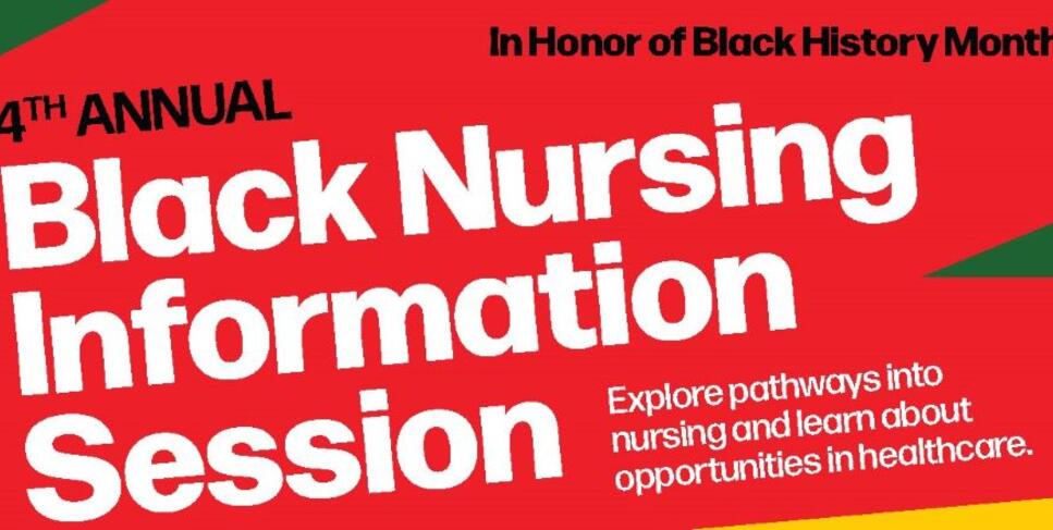 Black Nursing Info Session Image