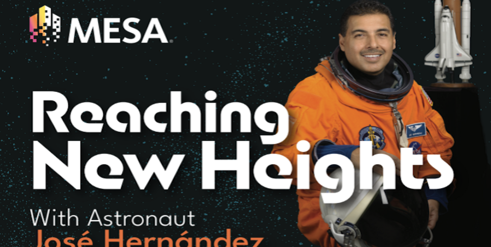 Flyer for Jose Hernandez Event