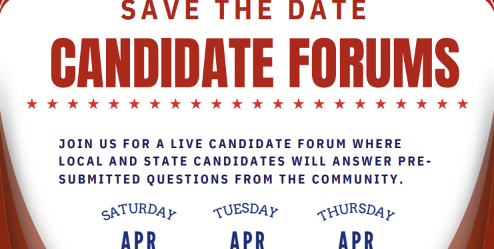 Candidate Forum Flyer
