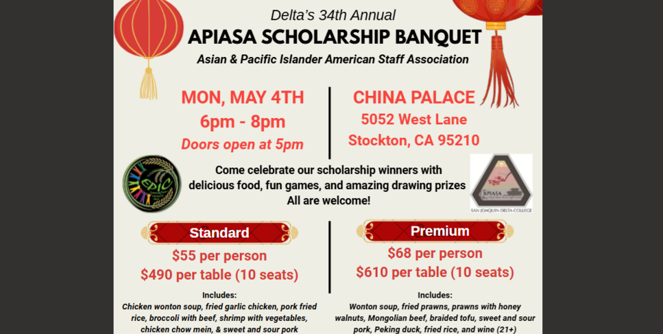 APIASA Event Flyer